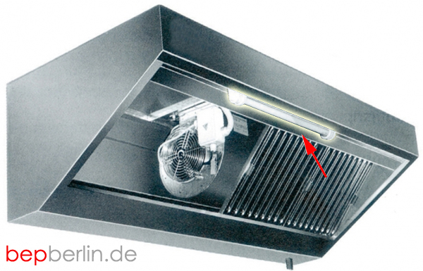 LED-1550 mm, Abzugshaubenlampe-Haubenlampe, Tageslichtweiß